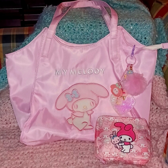 Pink Passion for My Melody's Bags and Keychain - Picture 10 of 10